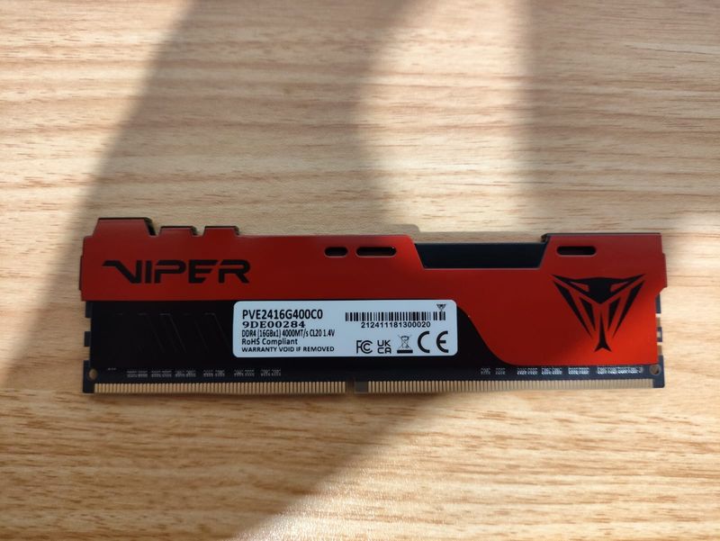 Patriot Viper DDR4 16GB 4000MHz afbeelding 2