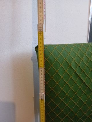 Set 2 poltroncine raso verde