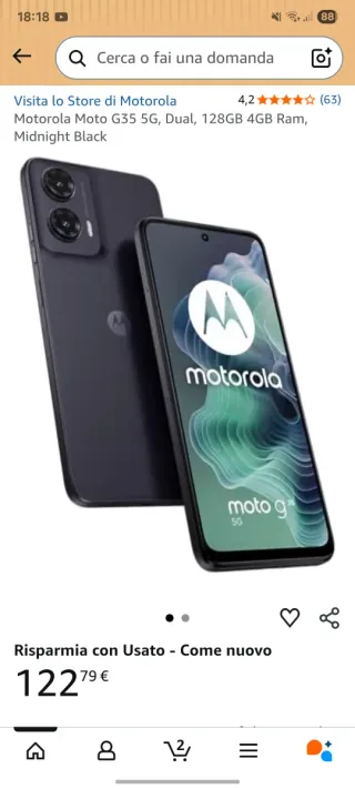 Motorola Moto G35 5G NUOVO