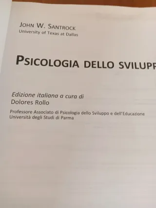Libro. Psicologia dello sviluppo