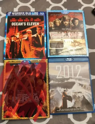 Pack Blu-ray Ocean's Eleven, Piratas Caribe, 2012