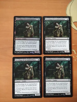 Mtg Necrófaga de la tumbanefasta x4