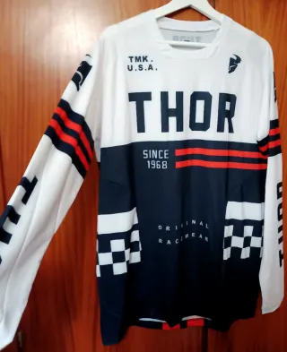 Camiseta Motocross Thor Talla L-XL