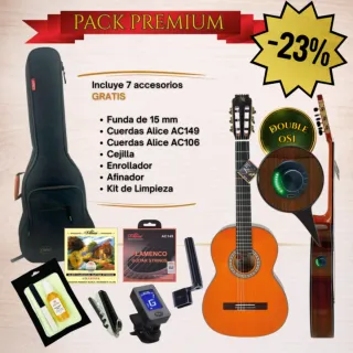 Pack Premium Guitarra Flamenca Tomasa