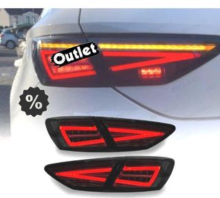 TG PILOTOS SEAT LEON 3 5F 12-20 DINAMICO LED NEGRO OEM LED R