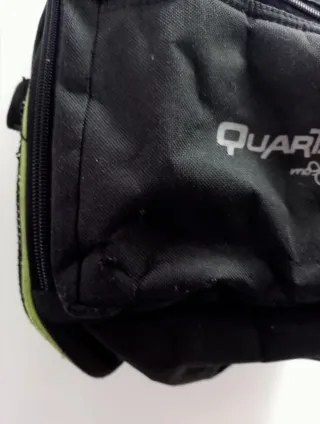 Mochila Moto Quarter Mile Negra y Verde