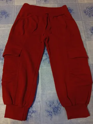 Pantalón pirata granate talla M/L