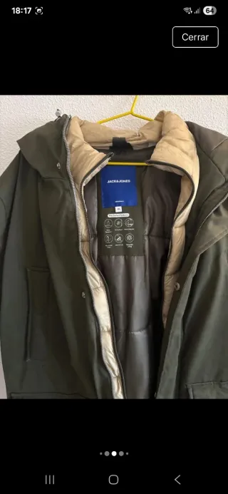 Chaqueta Jack & Jones verde