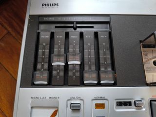 Grabador Casetes Estéreo Philips Vintage