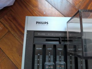 Grabador Casetes Estéreo Philips Vintage