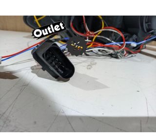 TG FAROS PARA SEAT IBIZA 6J 08-12 LUZ DIURNA FONDO CROMO R14