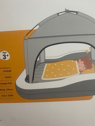 Tienda campaña hinchable infantil