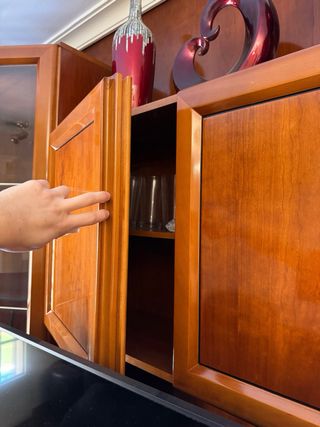 Muebles de salón modulares madera maciza