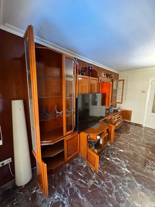 Muebles de salón modulares madera maciza