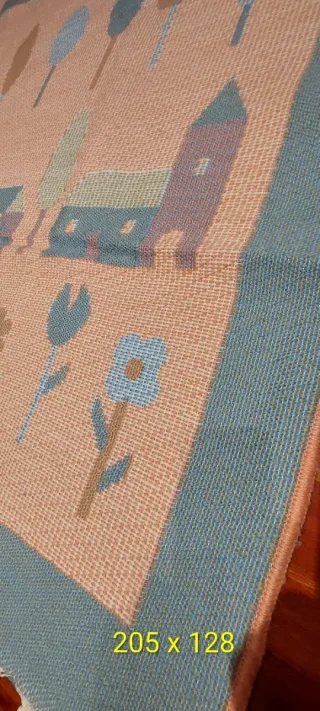 Alfombra infantil reversible 205x128