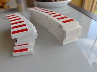 Lote 12 Bordes Scalextric