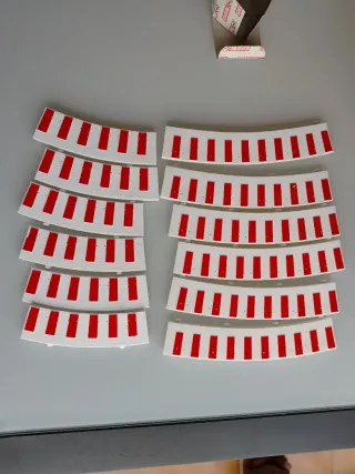 Lote 12 Bordes Scalextric