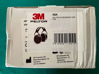 3M Peltor X5A Orejeras protección auditiva