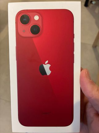 Caja iPhone 13 Rojo