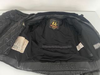 Chaqueta de cuero Belstaff Negra