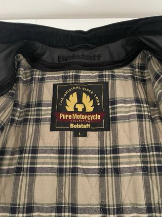 Chaqueta de cuero Belstaff Negra