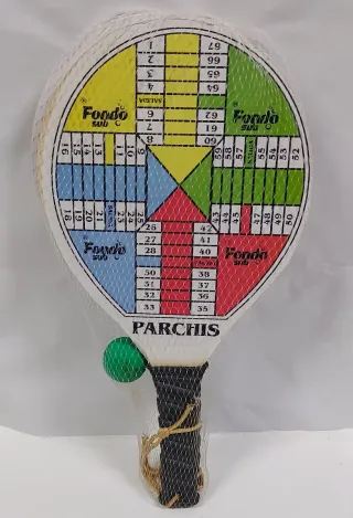 Raquetas de playa Parchís con pelota