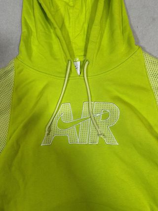 Sudadera Nike Air Verde Lima Talla S