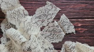 Pizzo antico avorio 330 cm