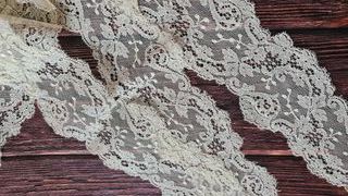 Pizzo antico avorio 330 cm