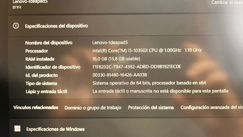 Lenovo IdeaPad 5 Portátil Plata afbeelding 5