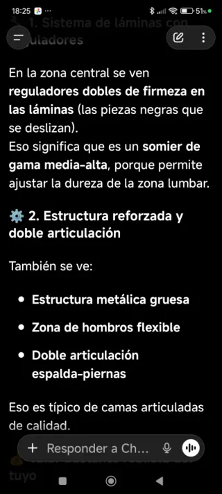 Somier Mecanizado y Colchón Viscoelástico