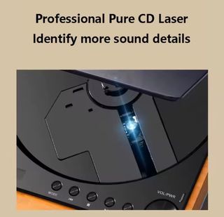 Reproductor CD/MP3 Bluetooth con Salida Digital