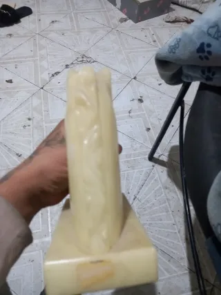 Figura cabeza de caballo antigua