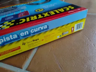 Scalextric Cambio de Carril en Curva