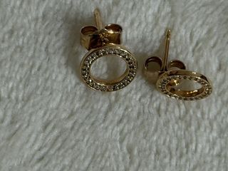 Orecchini Pandora Cerchio Pavé