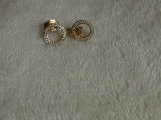 Orecchini Pandora Cerchio Pavé