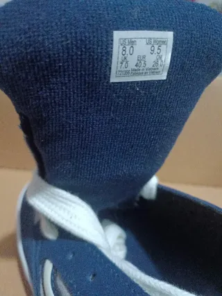 Zapatillas Vans Azules y Grises