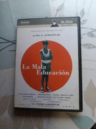DVD La Mala Educación Almodóvar