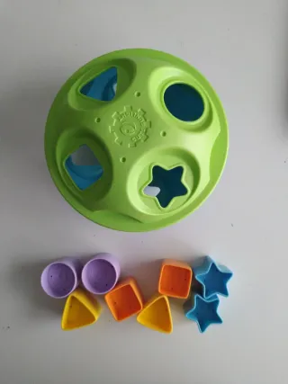 Juego clasificador de formas geométricas para bebe