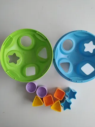 Juego clasificador de formas geométricas para bebe