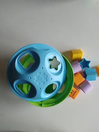 Juego clasificador de formas geométricas para bebe