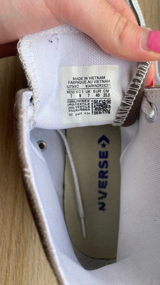 Converse Chuck Taylor Marrones Talla 40