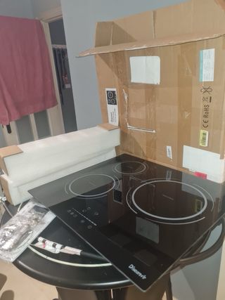 Placa de inducción Disanvir 3 fuegos