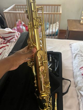 Saxofón Tenor Thomann TTS 150 con funda
