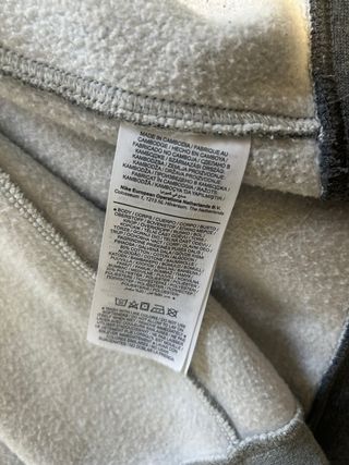 Sudadera Nike Gris y Blanca