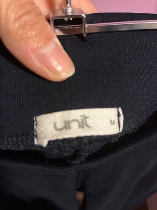 Leggings azul marino con cremalleras