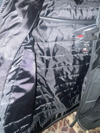 Chaqueta Piel Spyke Aragón Evo Negra.