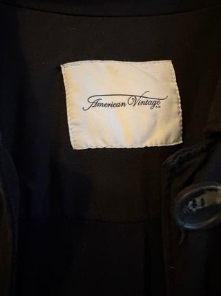 Trench American Vintage Negro