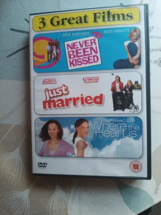 DVD 3 Great Films: Never Been Kissed, Just Married