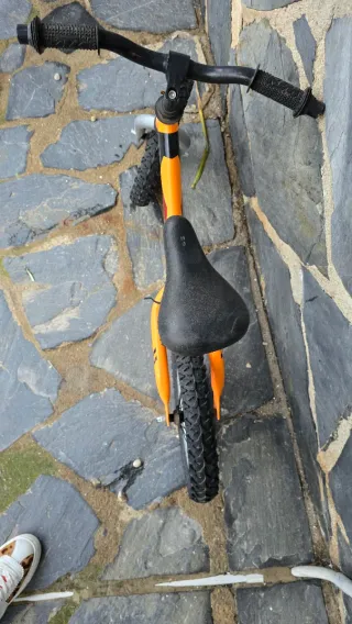 Bici KTM infantile senza pedali arancione